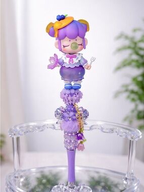 Nanci Tea Time 💠 Custom Pen🫐Blueberry Pie figure🫐